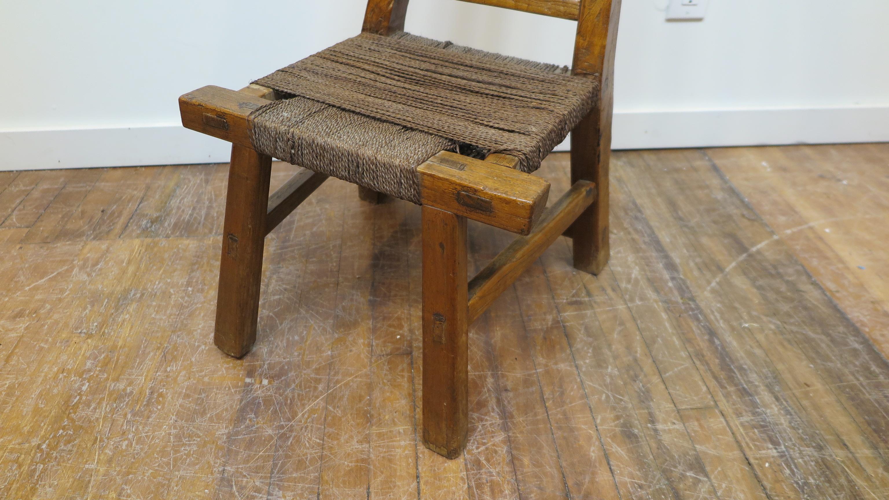Primitive Chair 19th Century 4