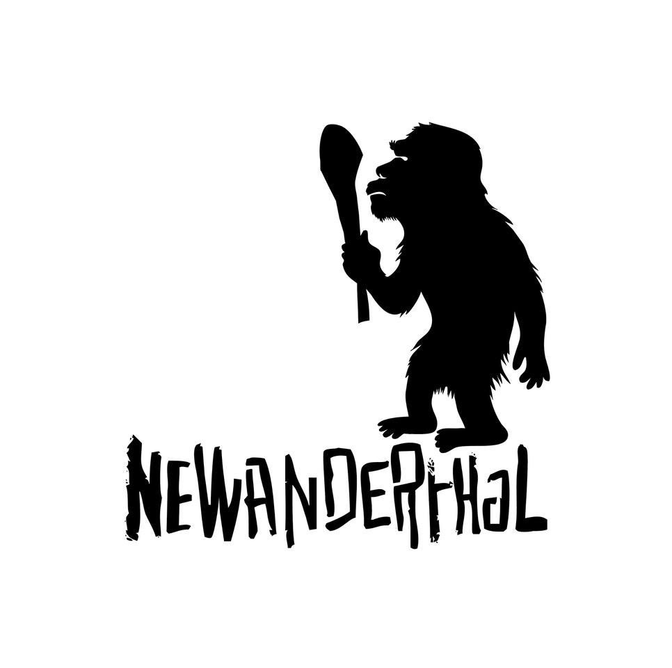 Chaise primitive de Newanderthal pour Superego Editions, Italie en vente 1