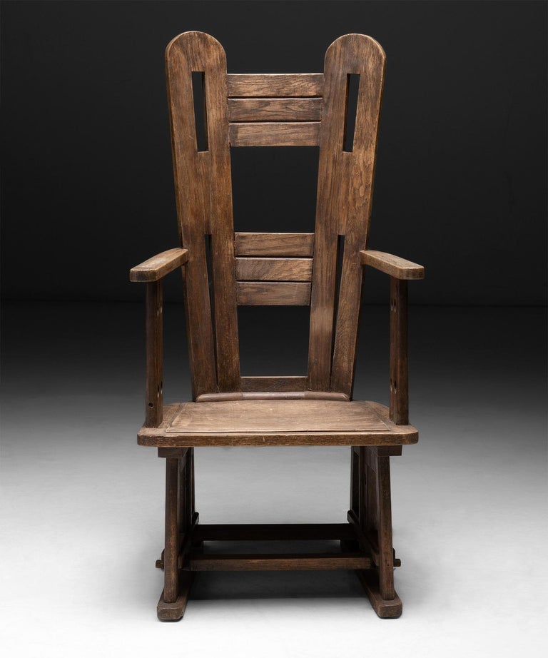 Primitive Chair, France circa 1905 For Sale at 1stDibs