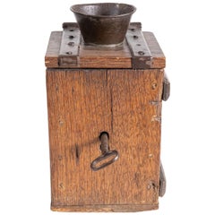 Antique Primitive Charity Box, Switzerland, circa 1800