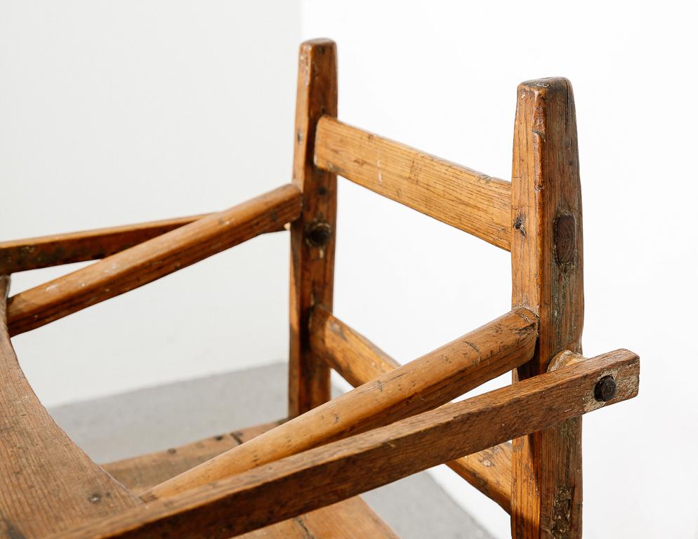 Primitive Child's High Chair 5