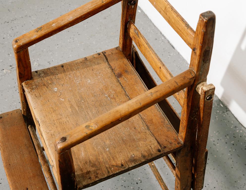 Primitive Child's High Chair 6