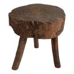 Primitive Chopping Block Table