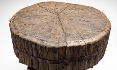 Chopping Block Tables, France, Circa 1890