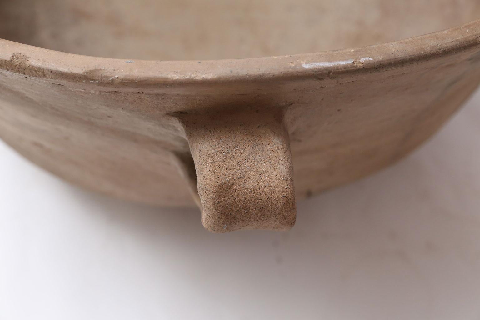 Large Primitive Clay Cooking Bowl 2