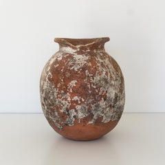 Vaso primitivo in argilla, Michoacán. Felicio. 20° secolo. Herencias