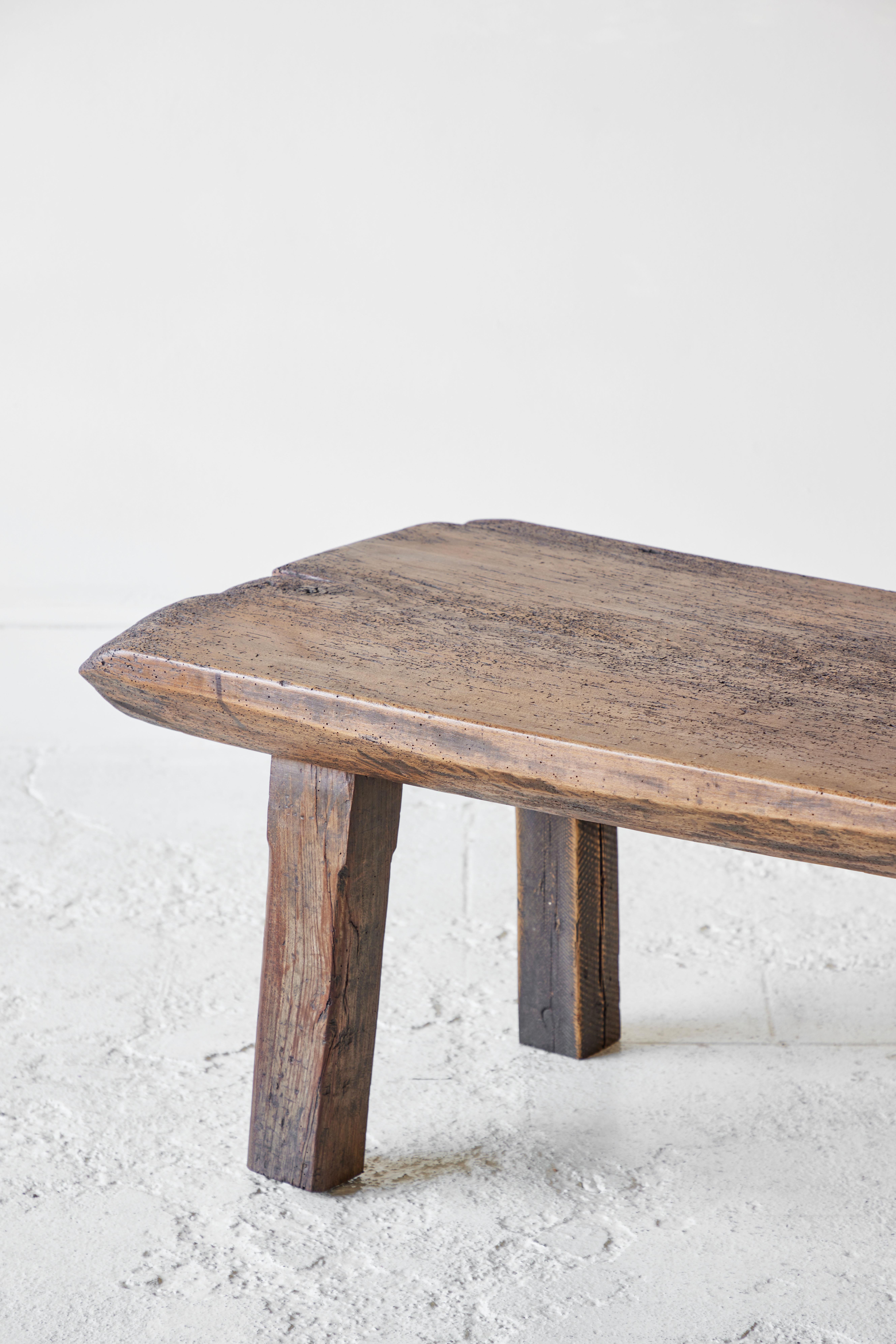 Wood Primitive Coffee Table