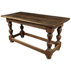 Primitive Console Table from France, circa 1850