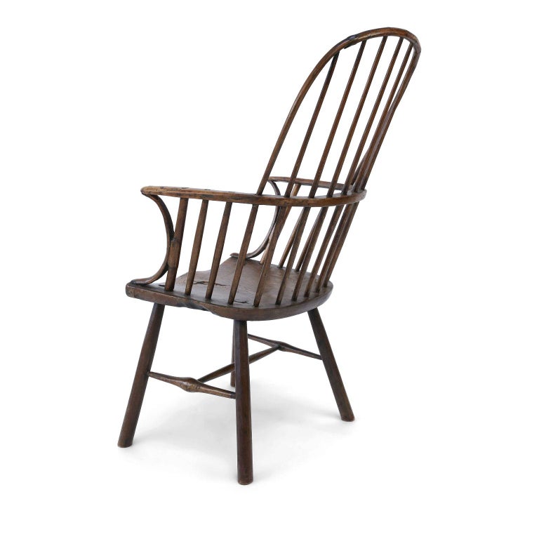 Primitive Cornish Windsor Chair at 1stDibs