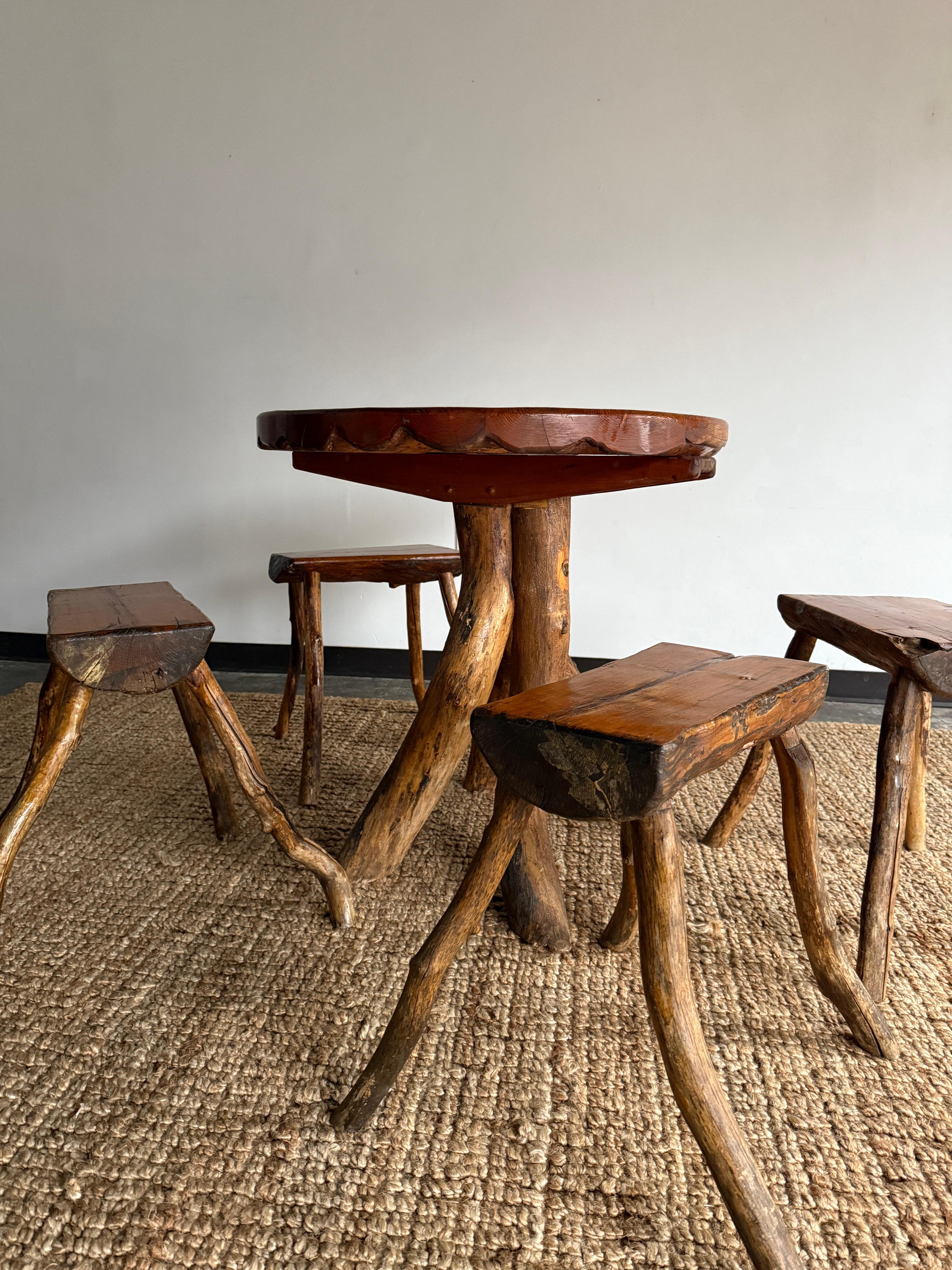 American Primitive Craftsman-Made Dining/Bistro Set
