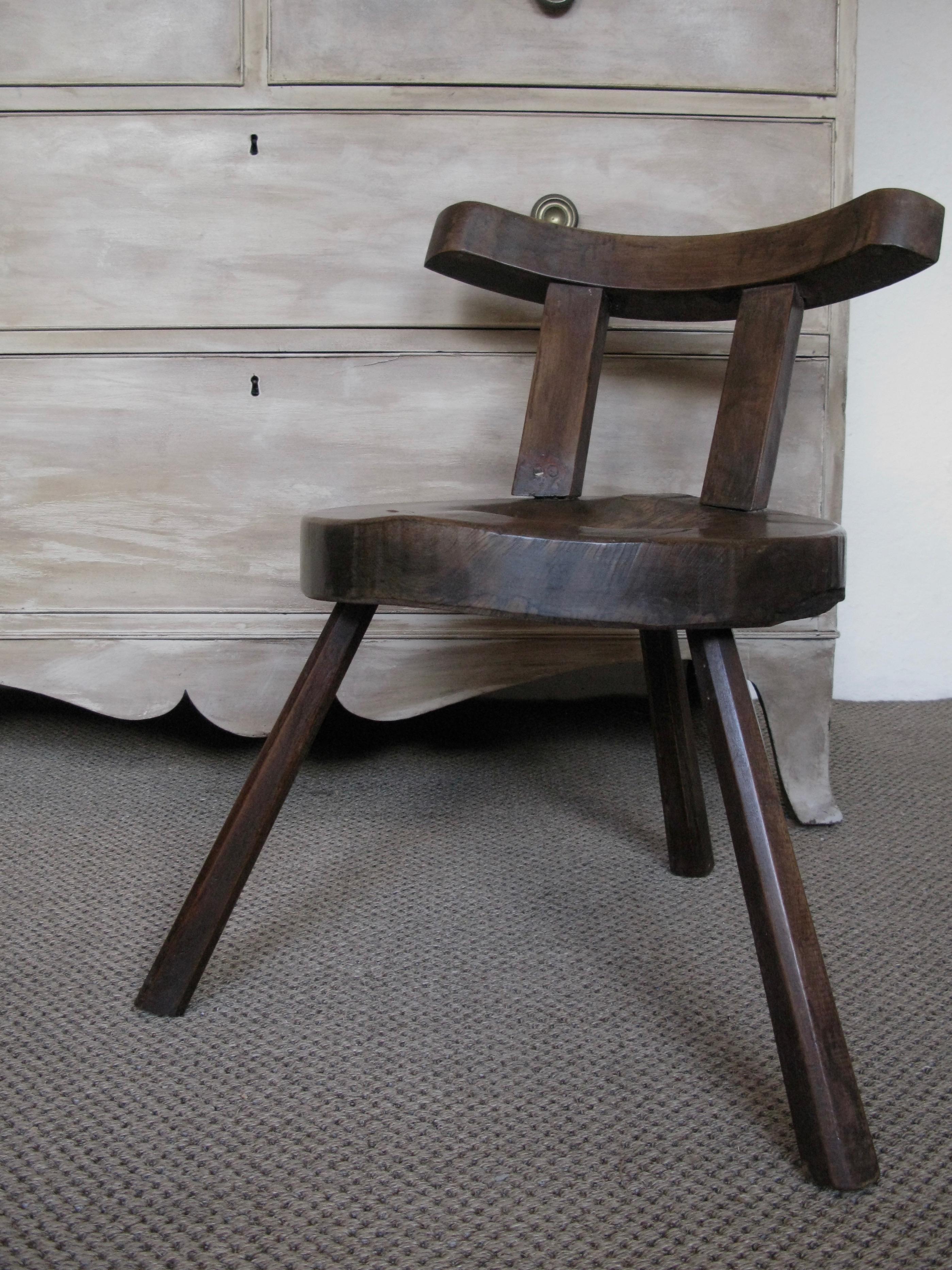 Primitive Design, Country Style, Chair, Art, Working Chair, Wine, Stool (Britisch)
