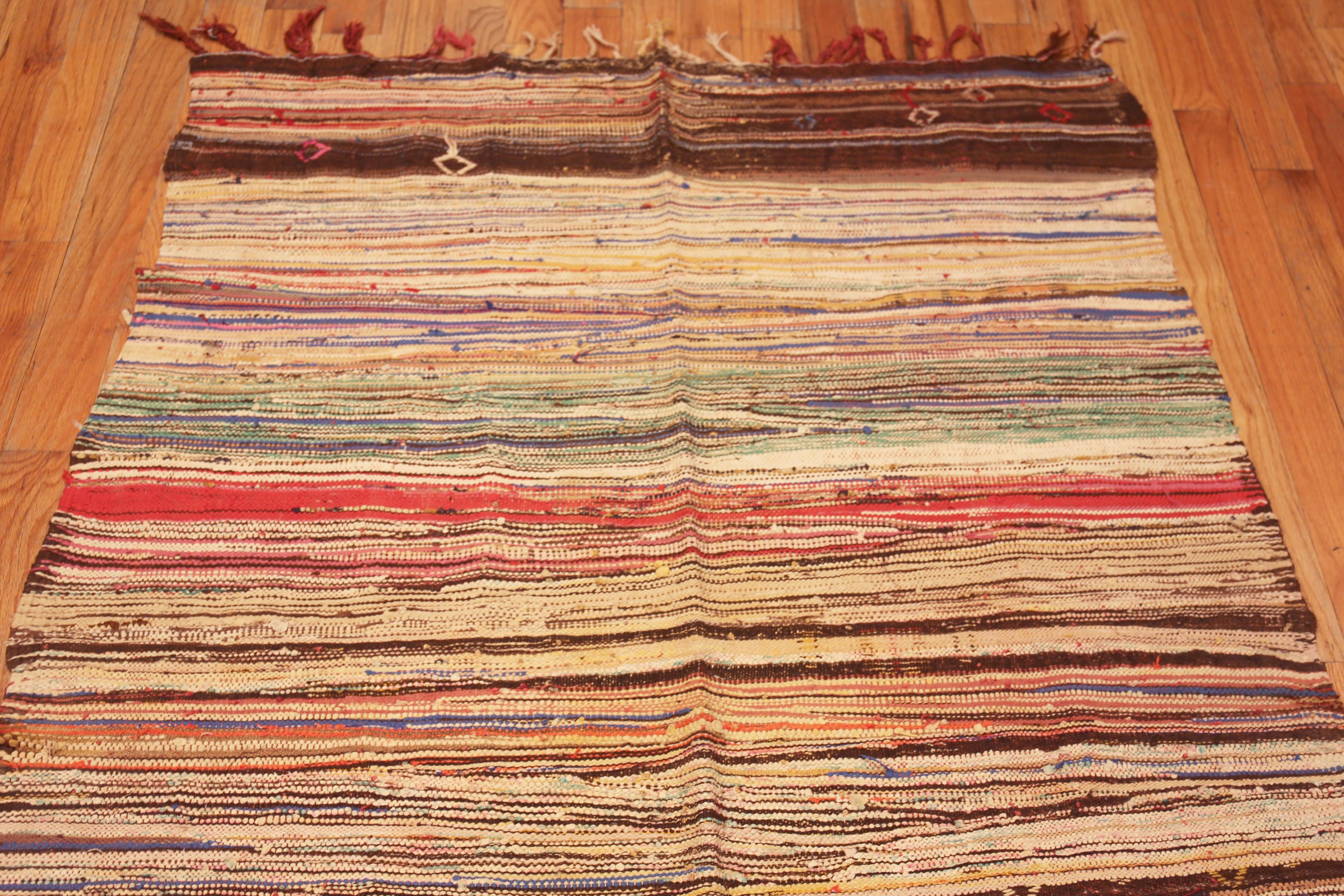 Design primitif marocain Kilim 4'10