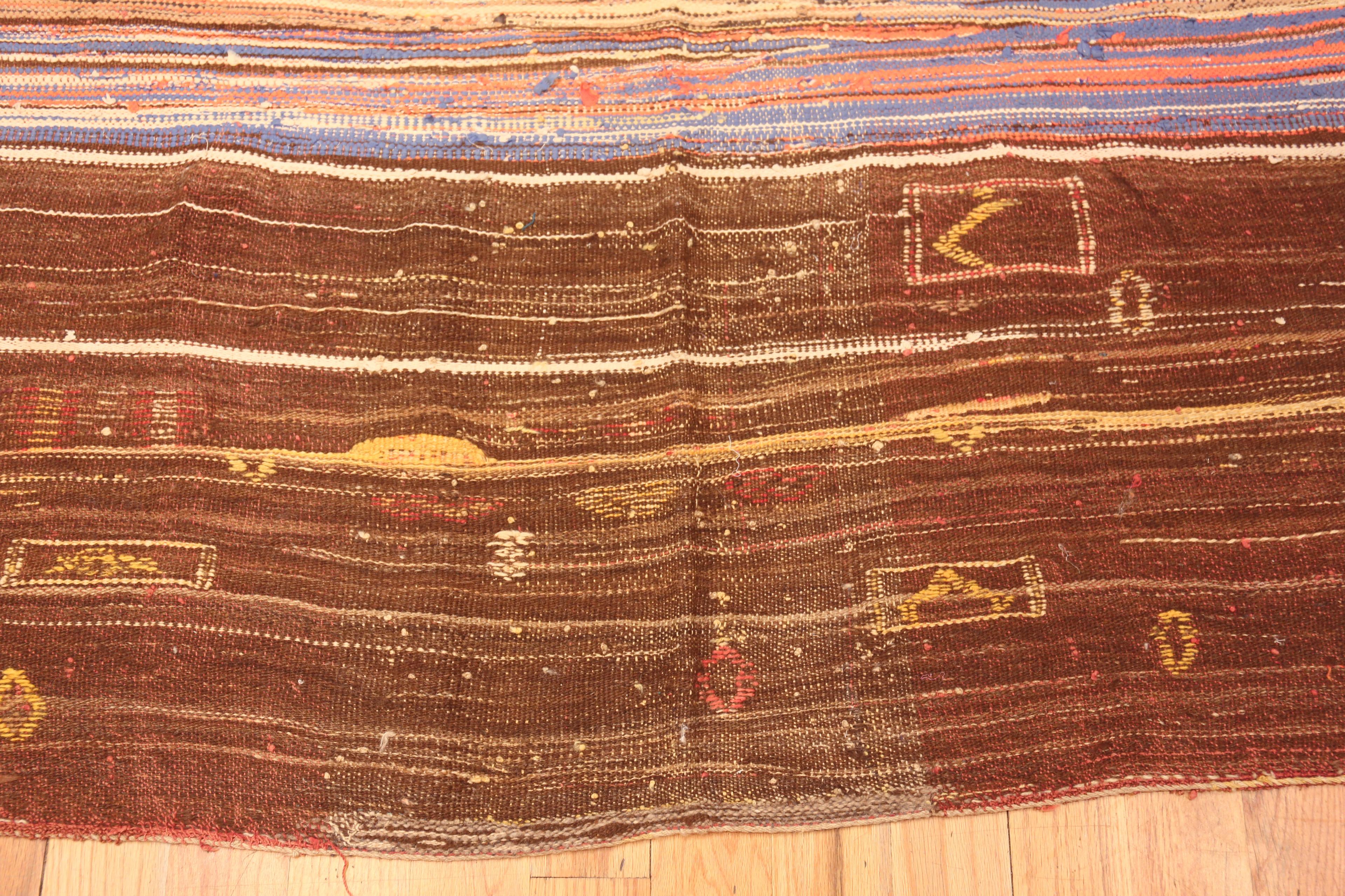 Design primitif marocain Kilim 4'10