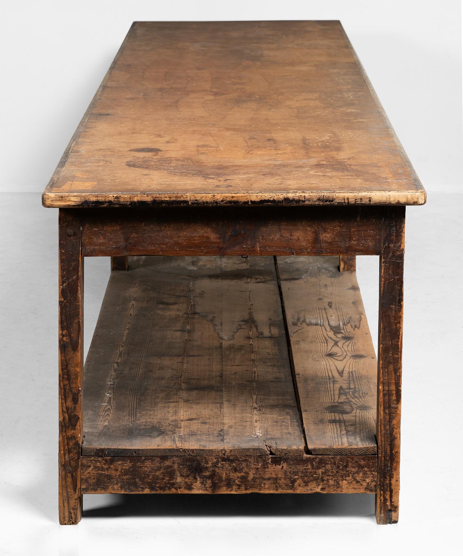 Italian Primitive Drapers Table
