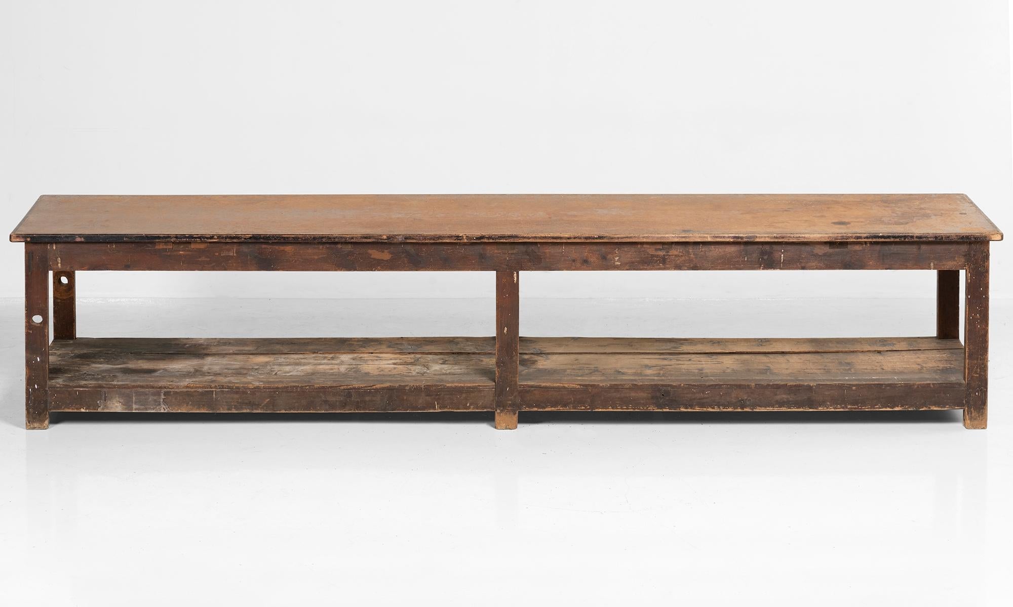 20th Century Primitive Drapers Table