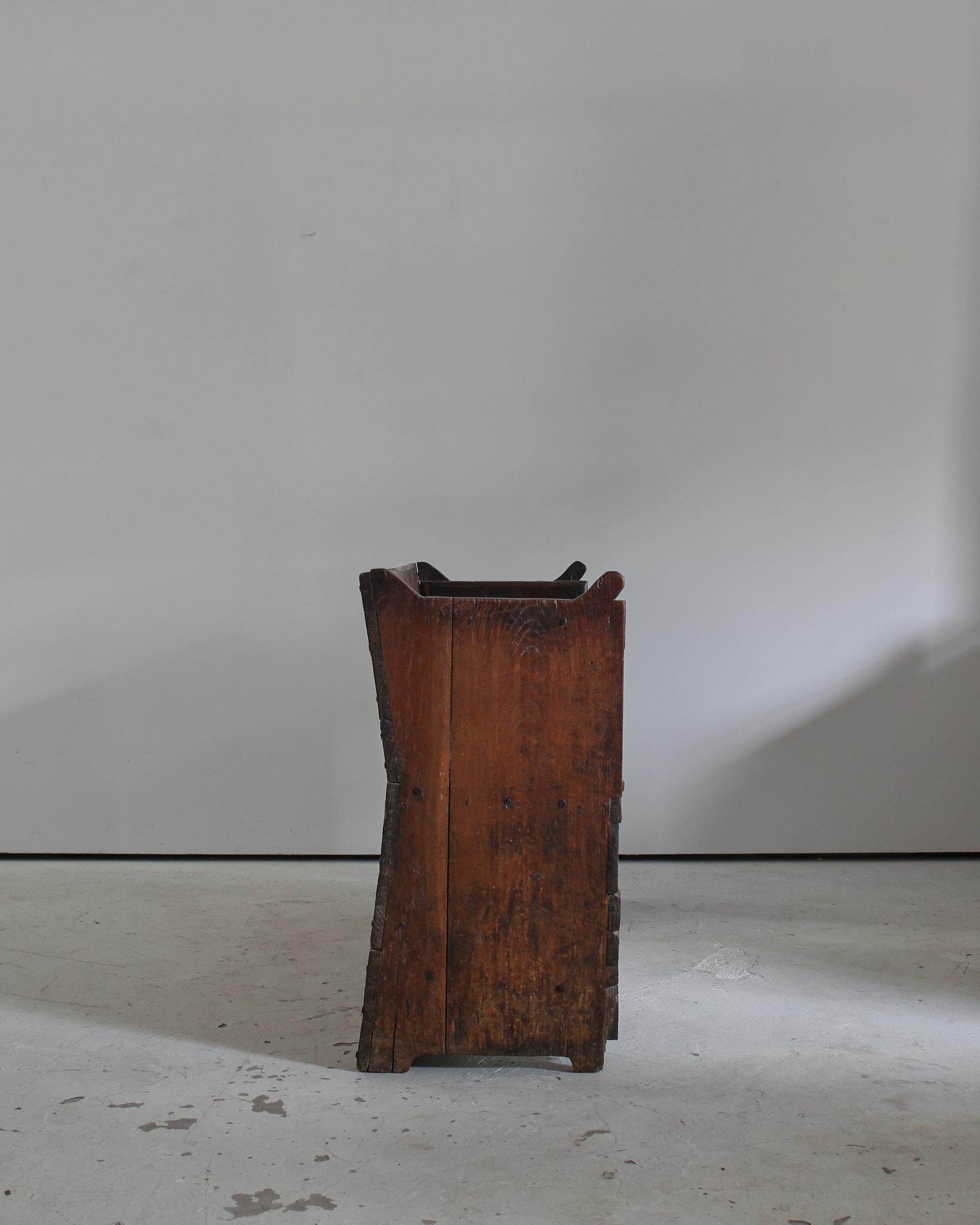 Primitive Early 19Th C. Catalan Bench  Wabi Sabi For Sale 4