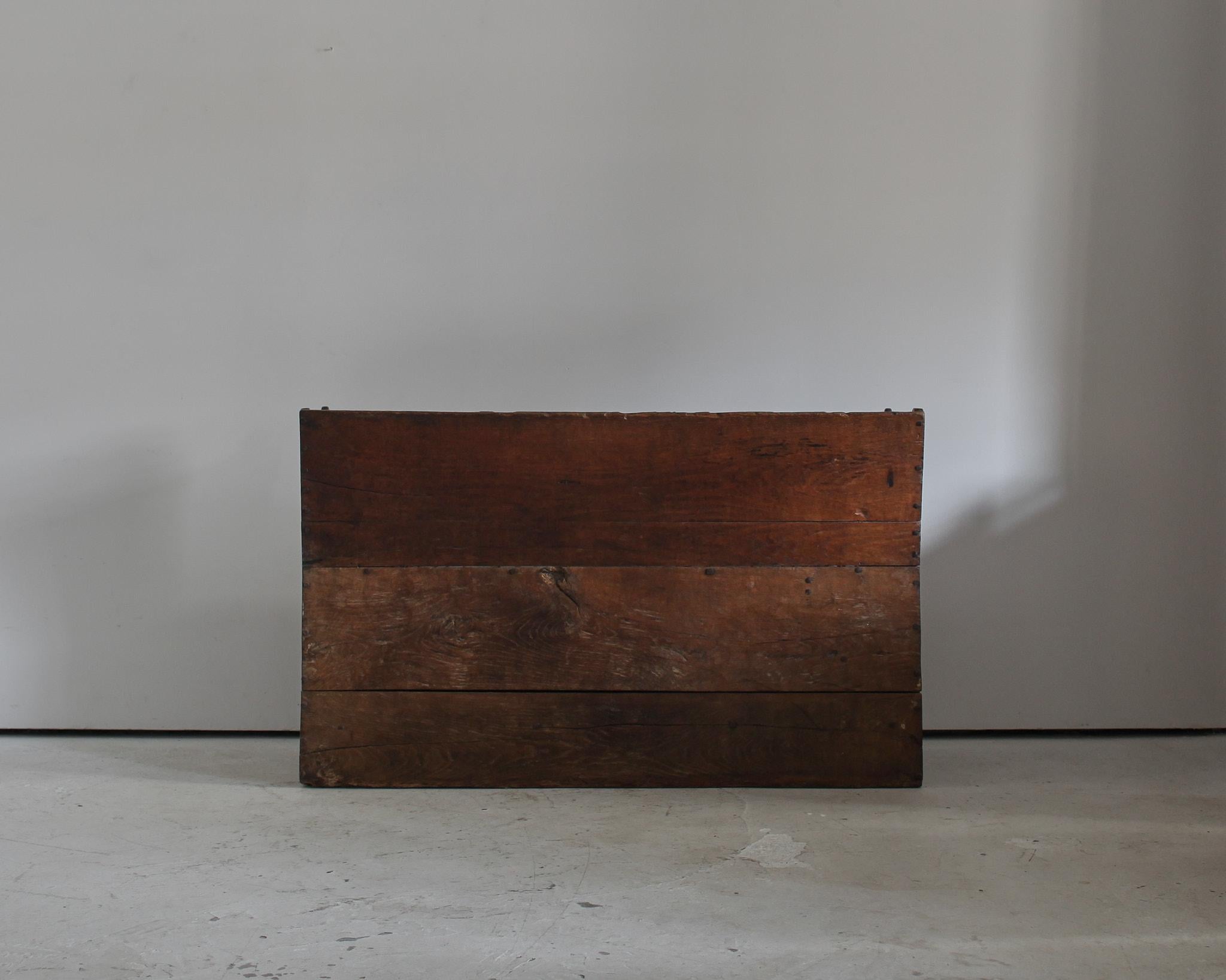 Primitive Early 19Th C. Catalan Bench  Wabi Sabi For Sale 5