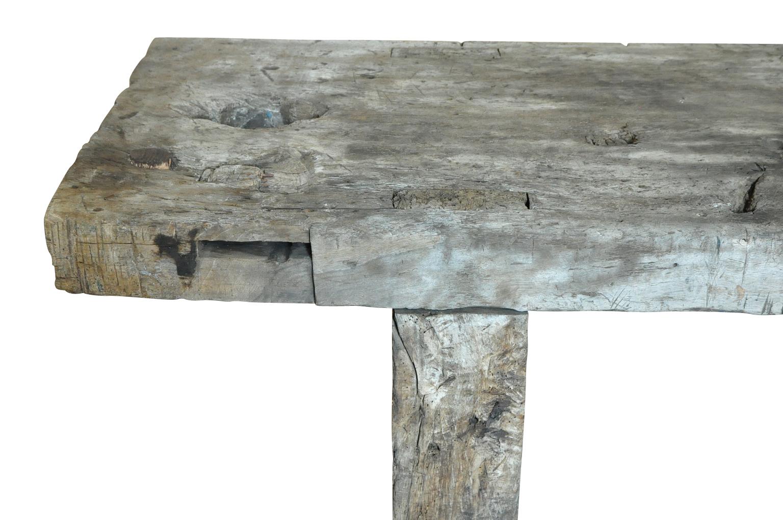 Primitive Early 19th Century Etabli - Work Bench 1
