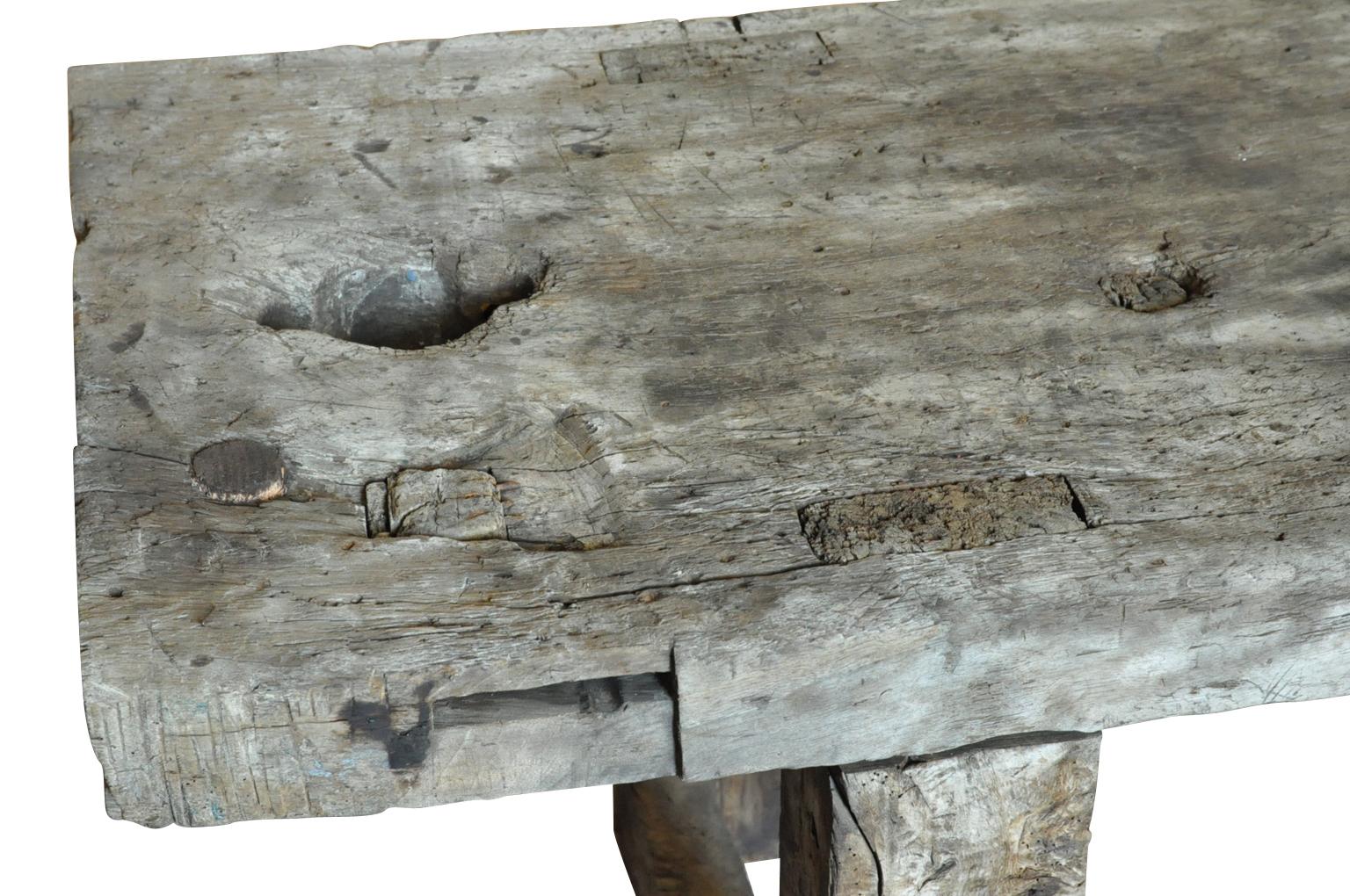 Primitive Early 19th Century Etabli - Work Bench 2