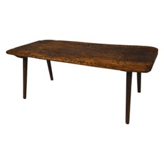 Primitive Early 19th Century Low Table or Bench
