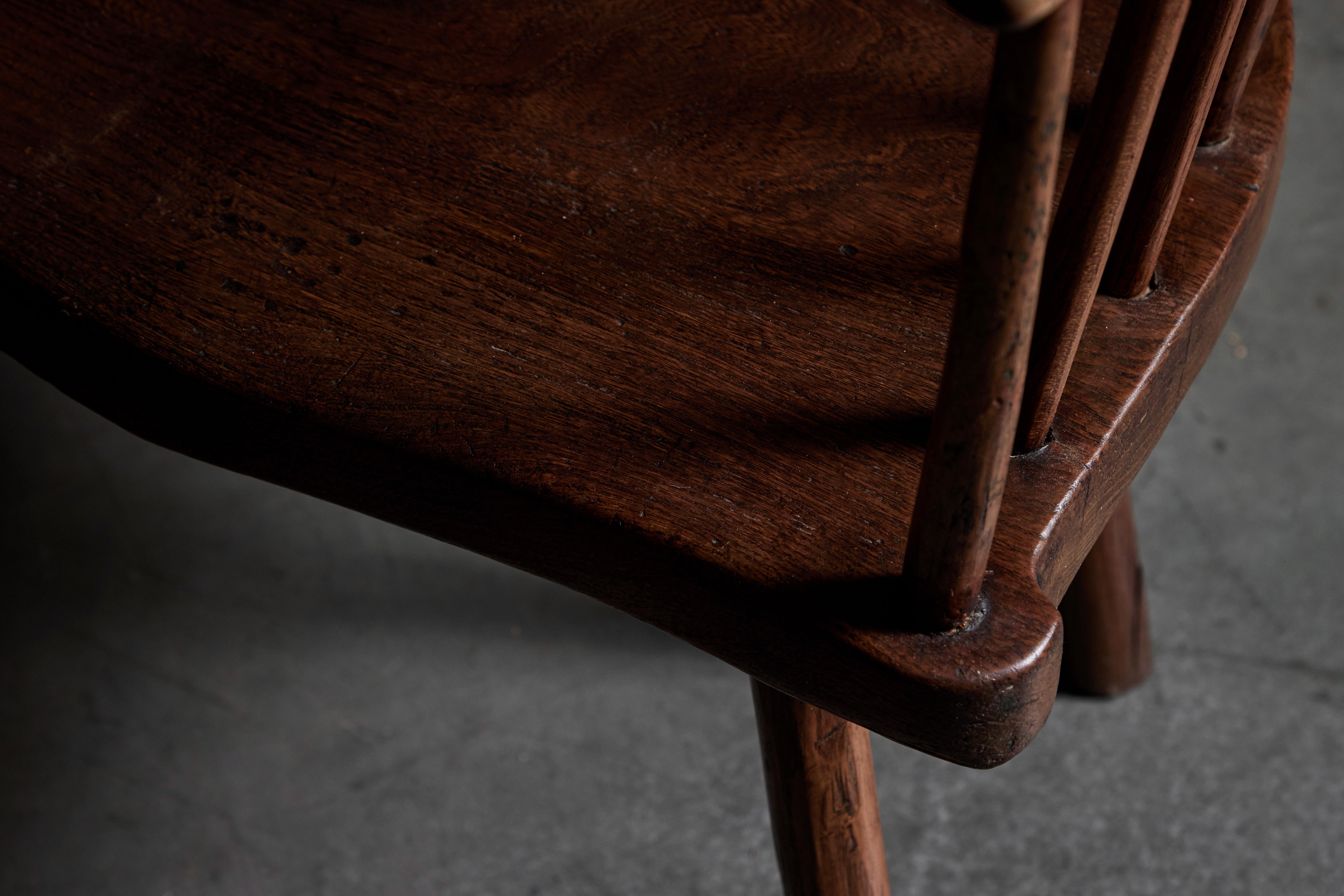 Primitive English Windsor Armchair 4
