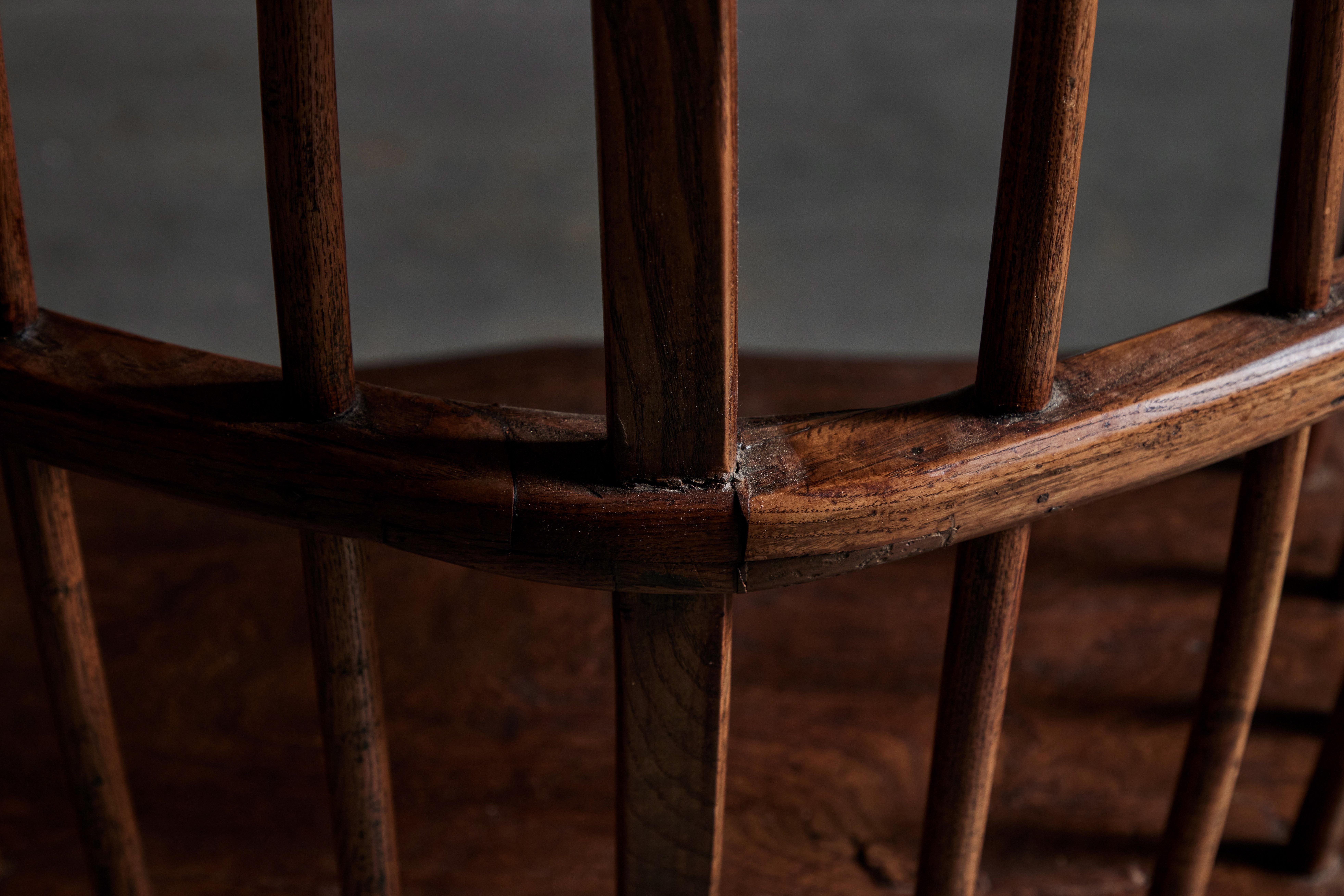 Primitive English Windsor Armchair 8