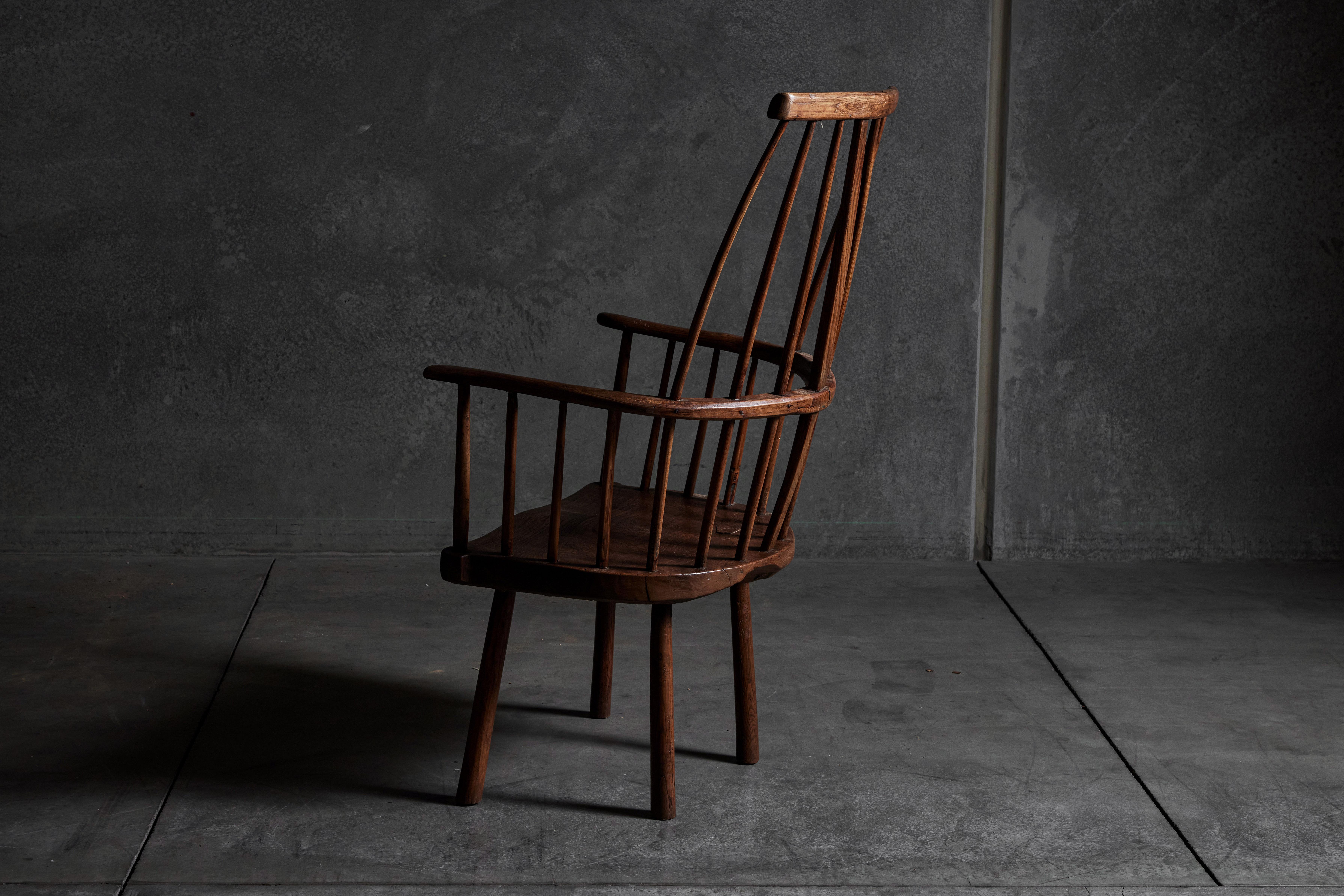Primitive English Windsor Armchair 2