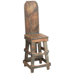 Primitive Factory Chair, America, circa 1900