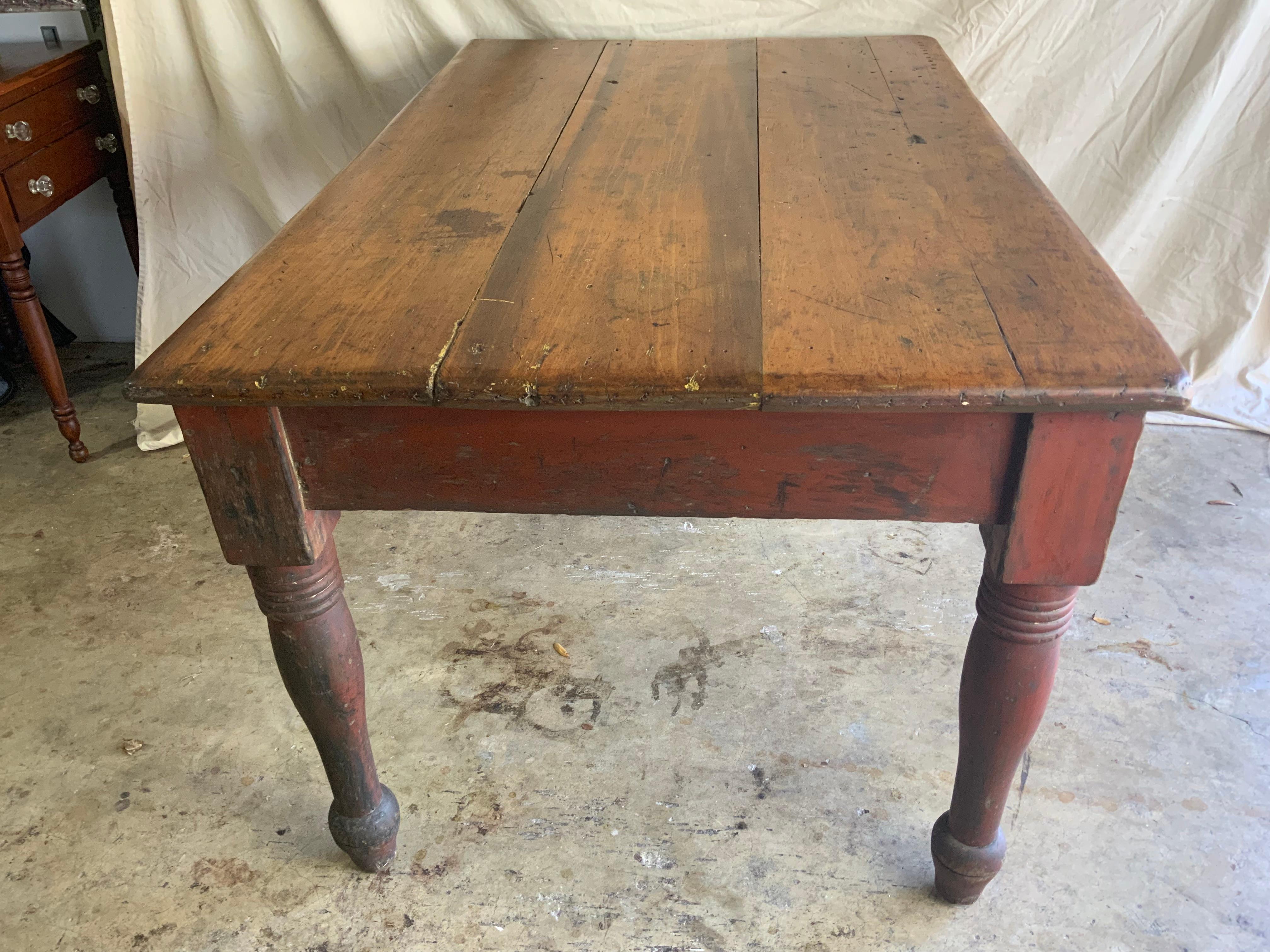 Primitive Farm Table 5