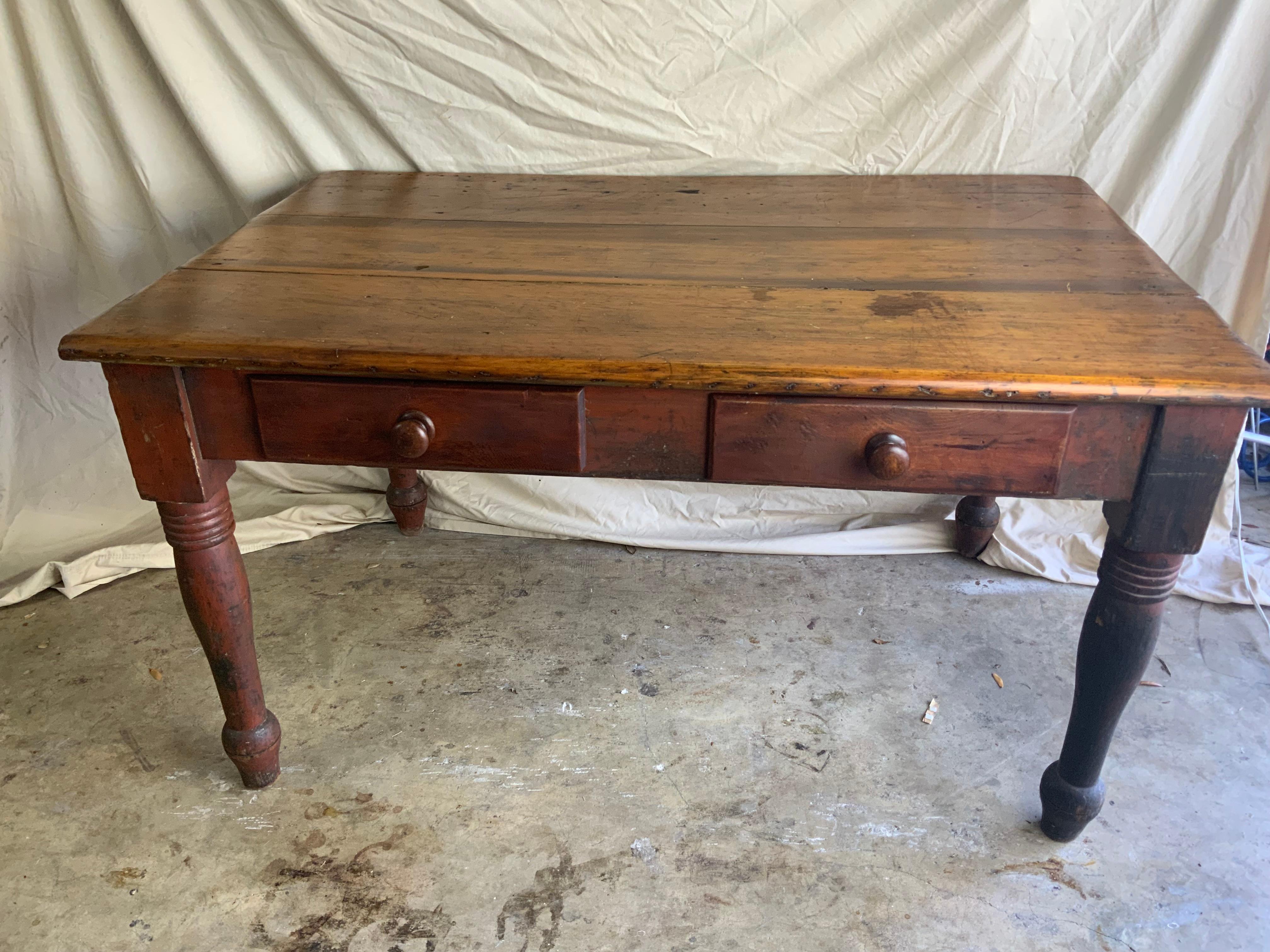 Primitive Farm Table 9