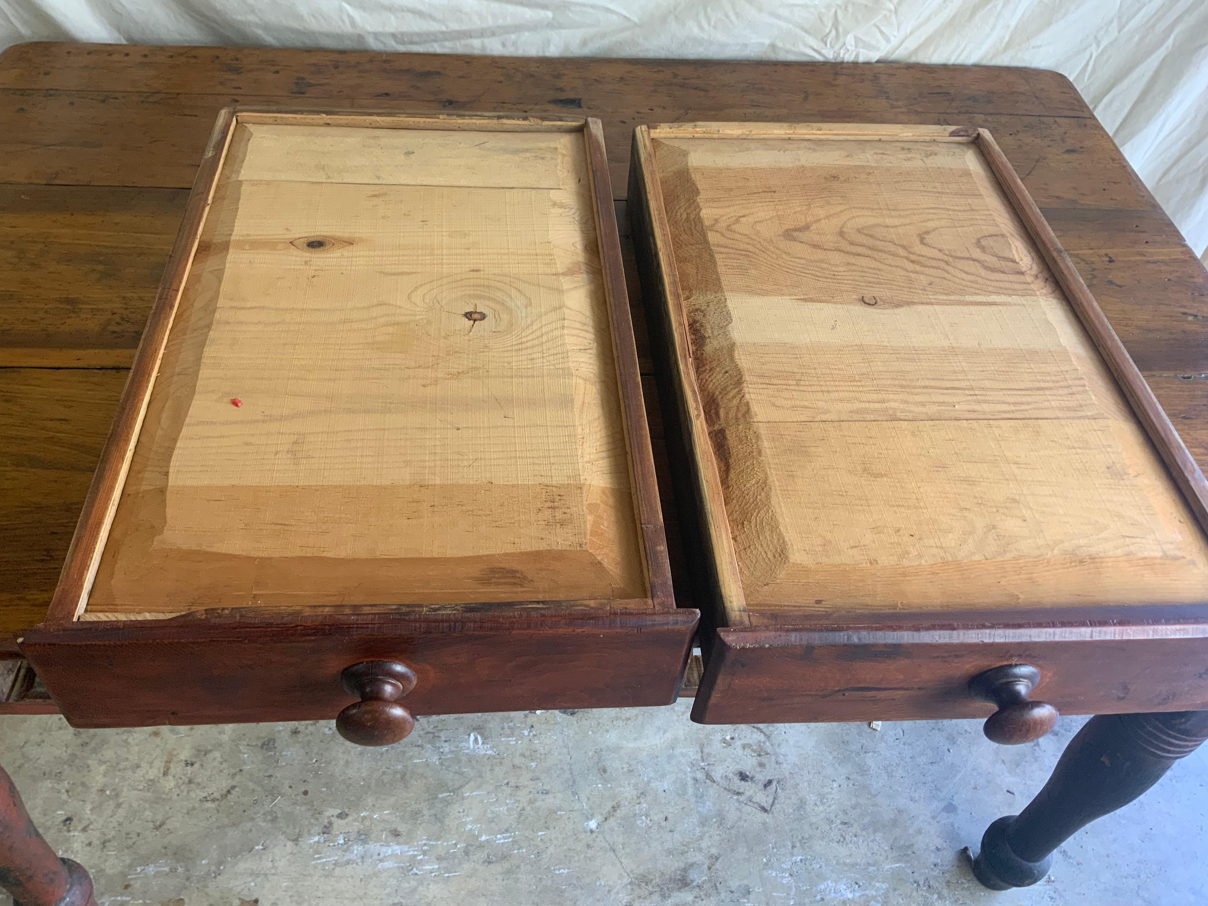 19th Century Primitive Farm Table
