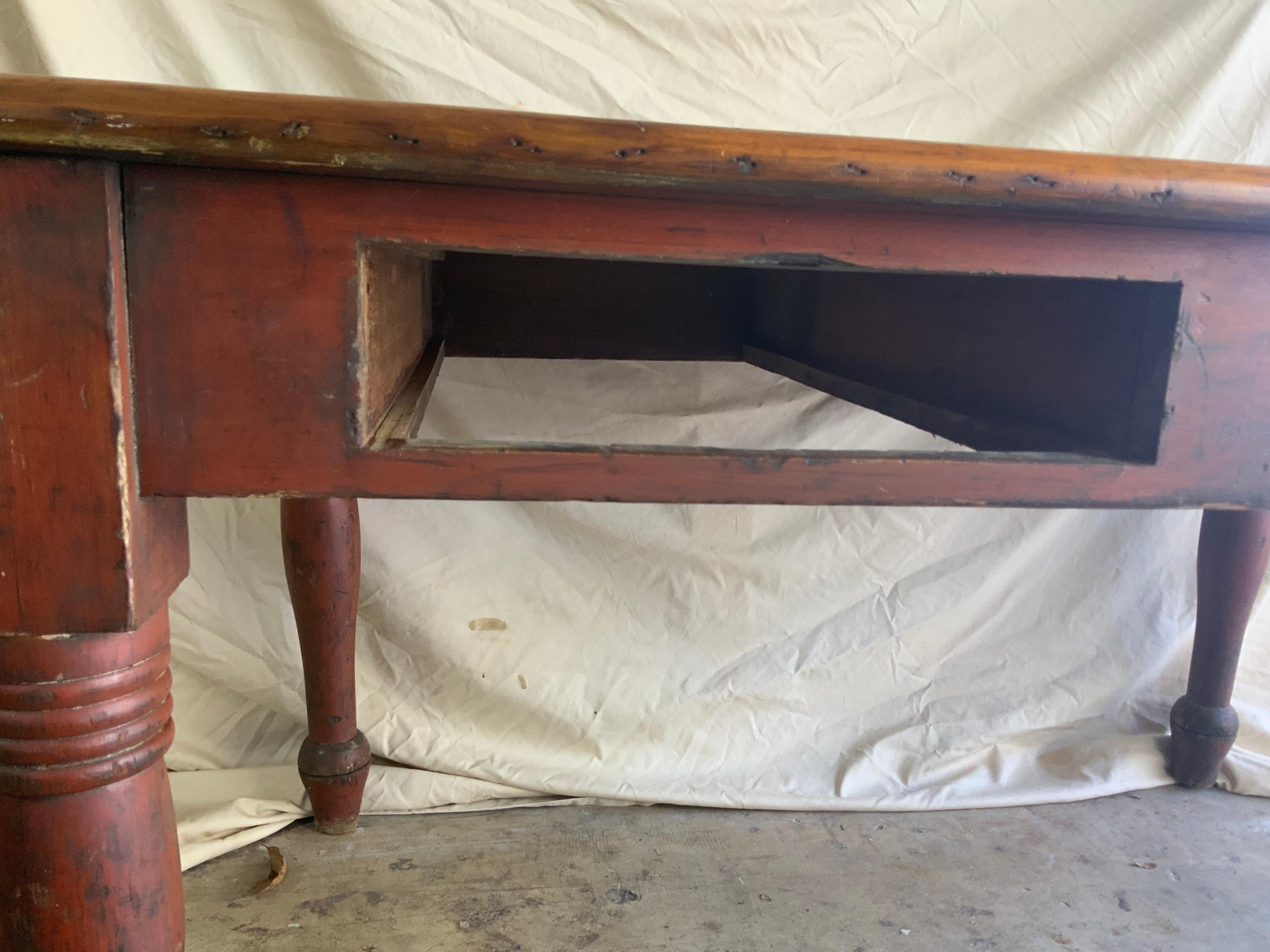 Pine Primitive Farm Table