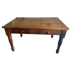 Antique Primitive Farm Table