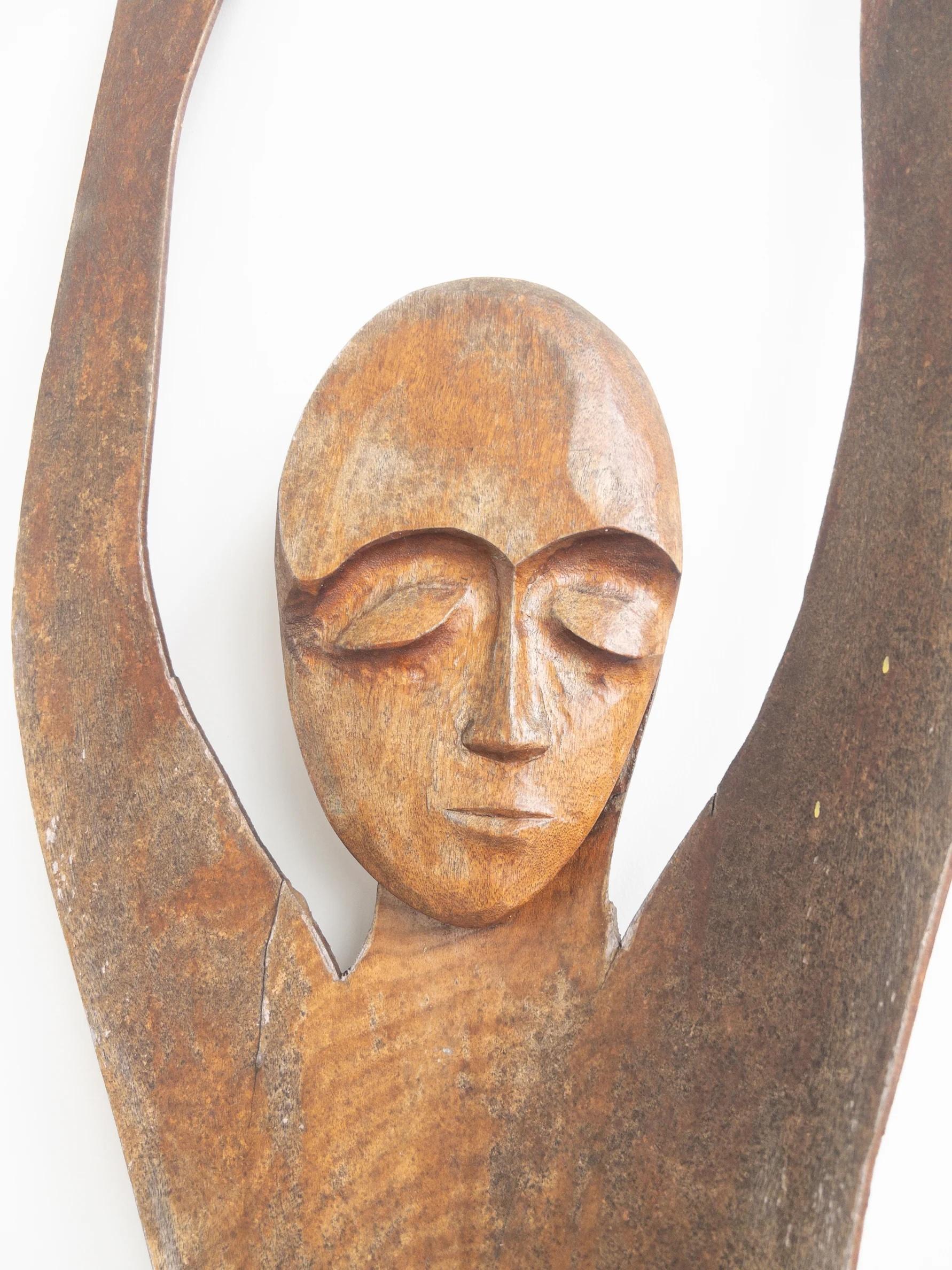 Artisanat Signe figurative primitive en vente