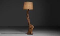 Primitive Floor Lamp, France circa 1970