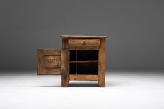 Primitive Folk Art Cabinet, France, 19th Century