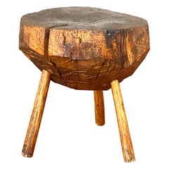 Primitive French Side Table