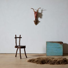 Primitive French Tripod Stool