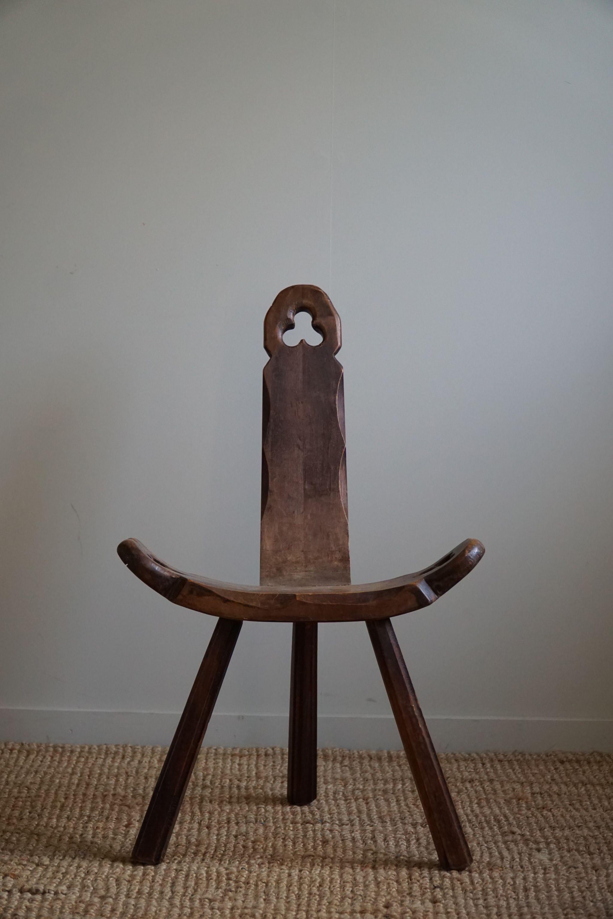 vintage birthing chair