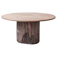 Massive Tree Trunk Dining Table at 1stDibs