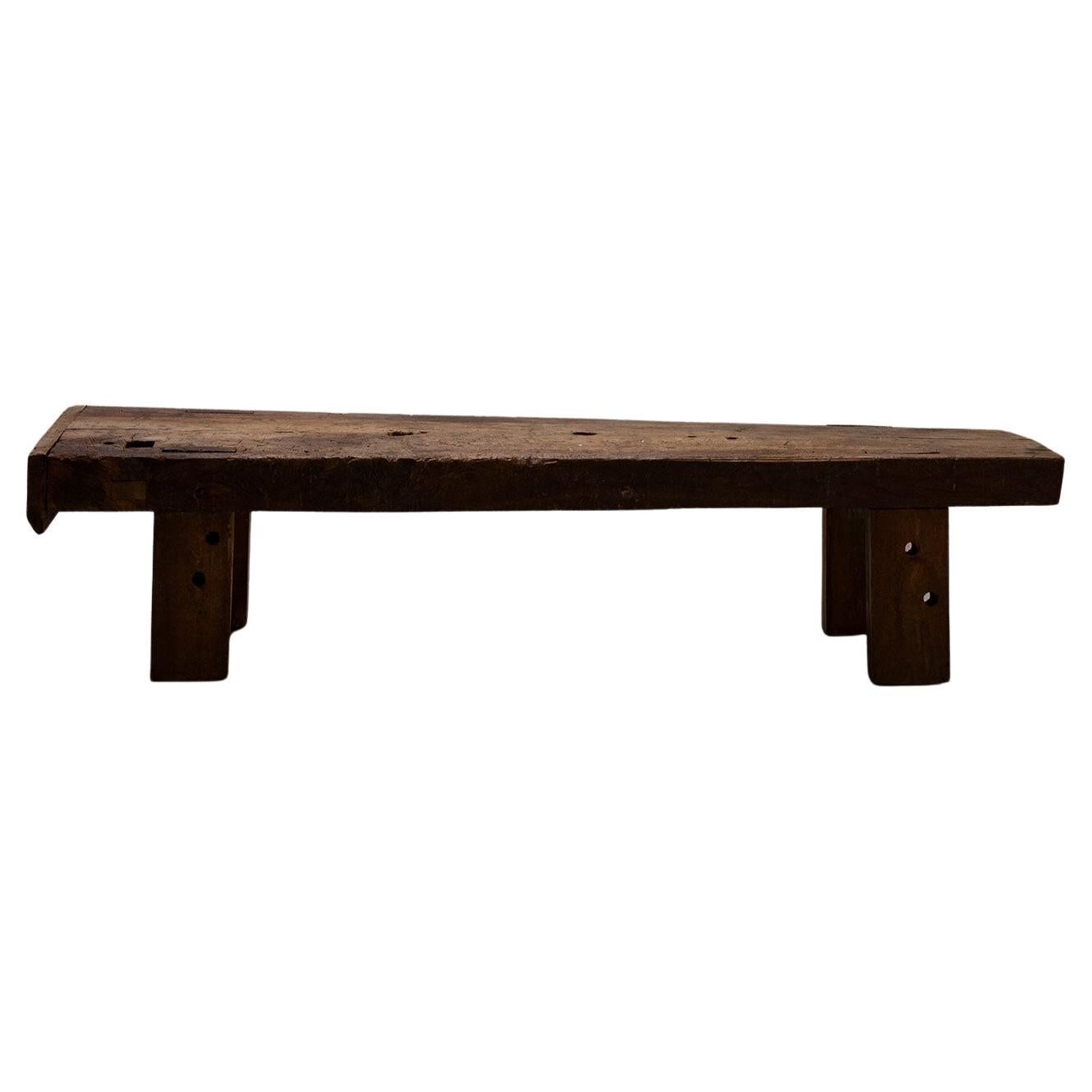 Primitive French Work Table