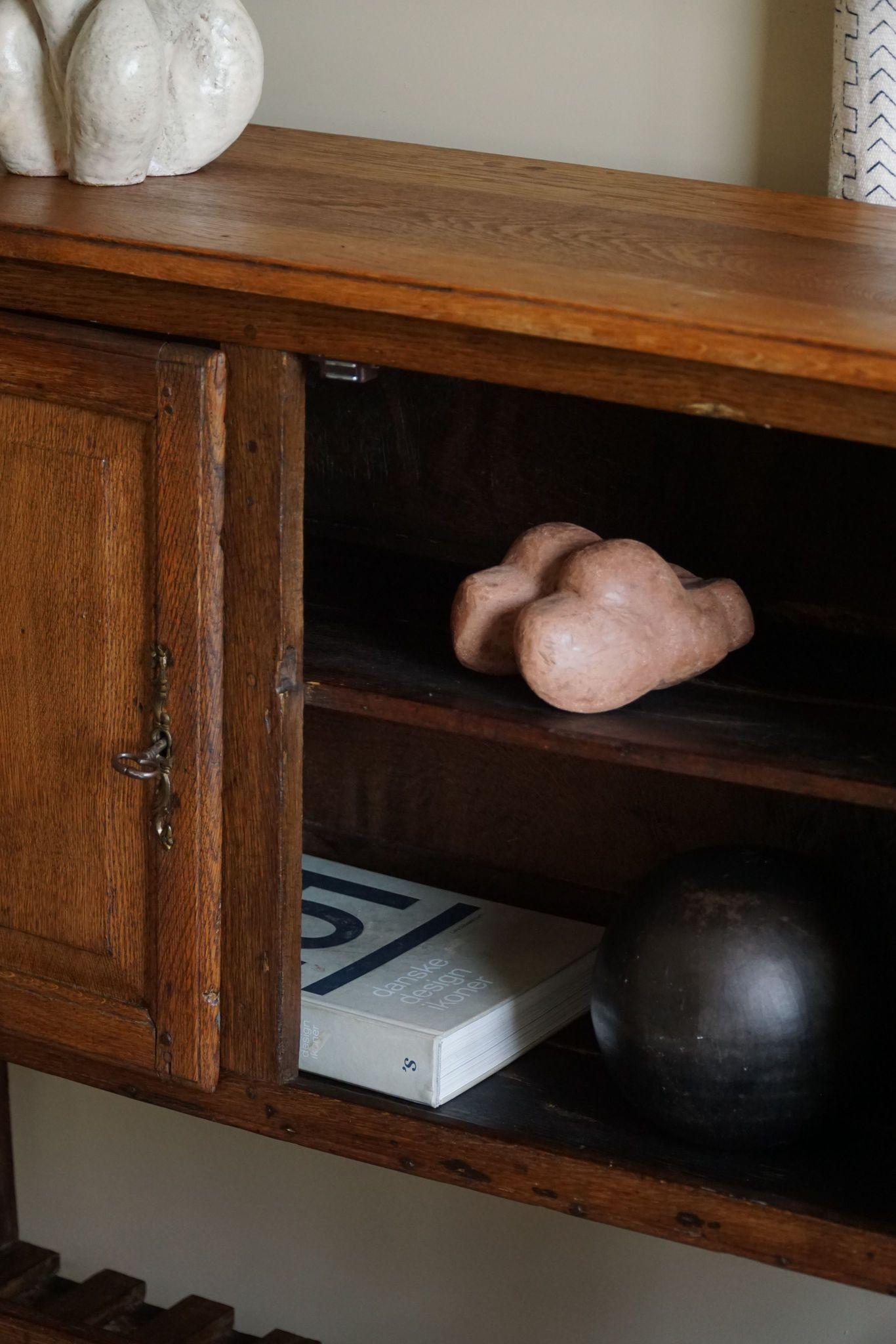 Armadio primitivo in Oak fatto a mano, realizzato da un ebanista francese, inizio 20° C. in vendita 12