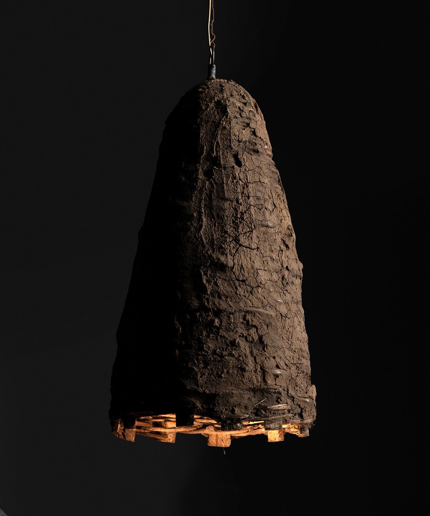 Primitive “Hive” Pendant, France, circa 1950 3