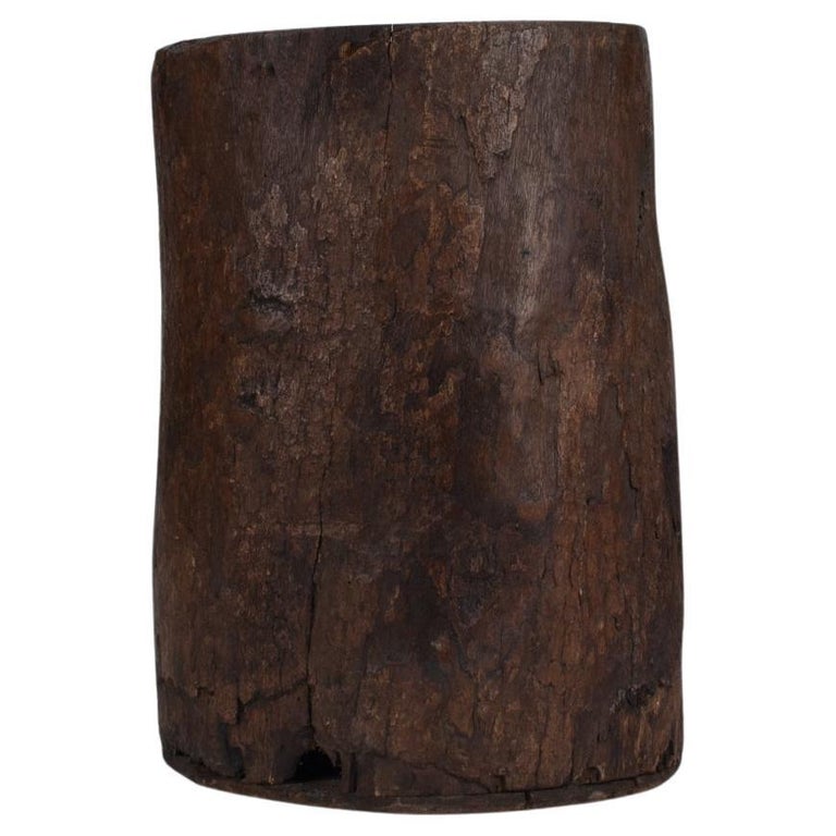 Tree Trunk Vessel,  ca. 1900