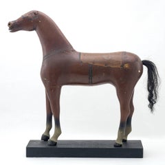Primitive Horse Carving