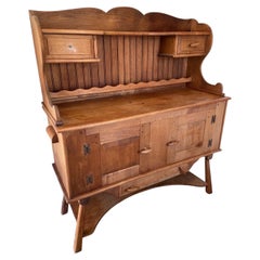 Primitive Hutch Baker's Cabinet