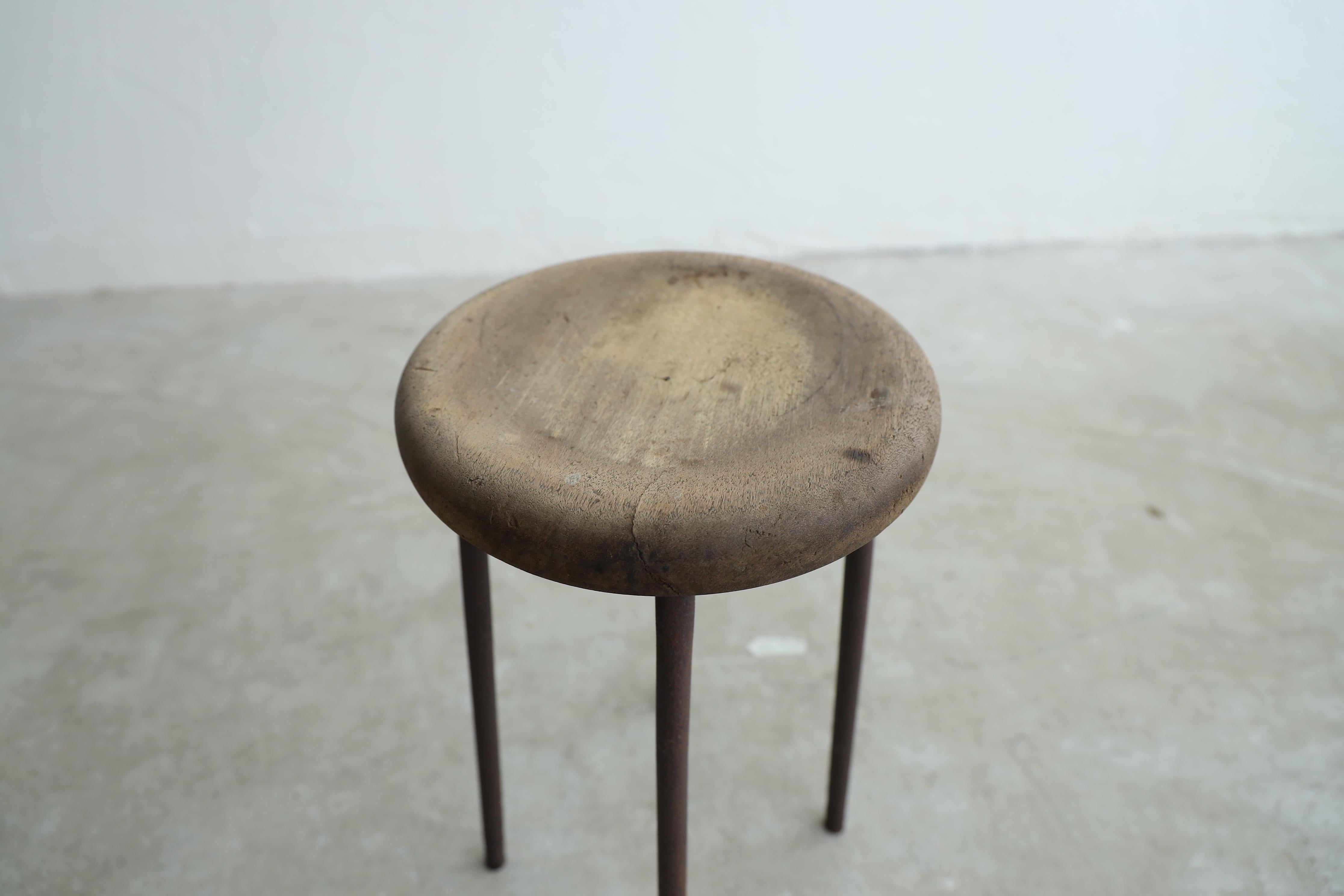 Tabourets japonais primitifs Wabi-Sabi Bon état - En vente à Katori-Shi, 12