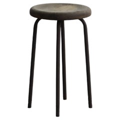 Primitive japanische Holzhocker aus Holz, Wabi-Sabi