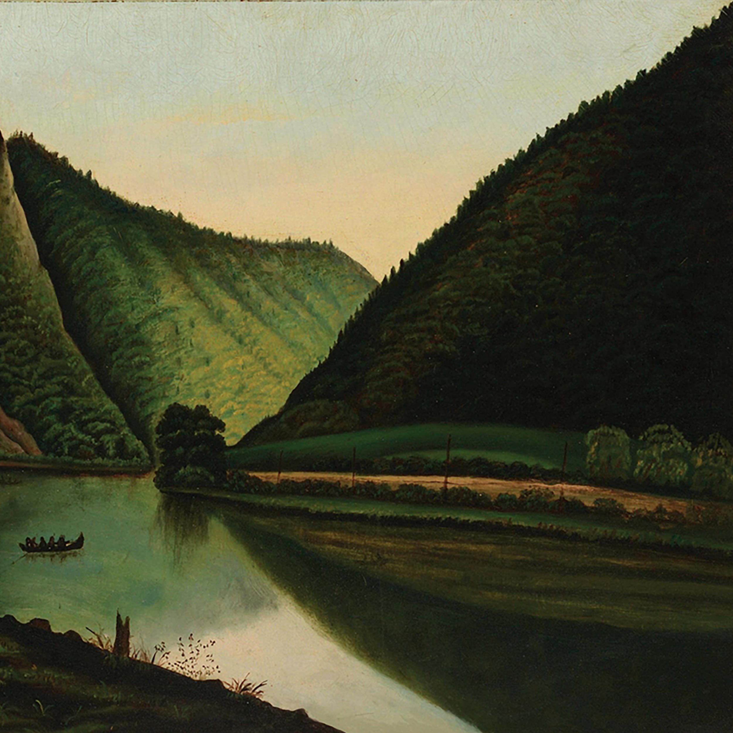 American Primitive Landscape Painting