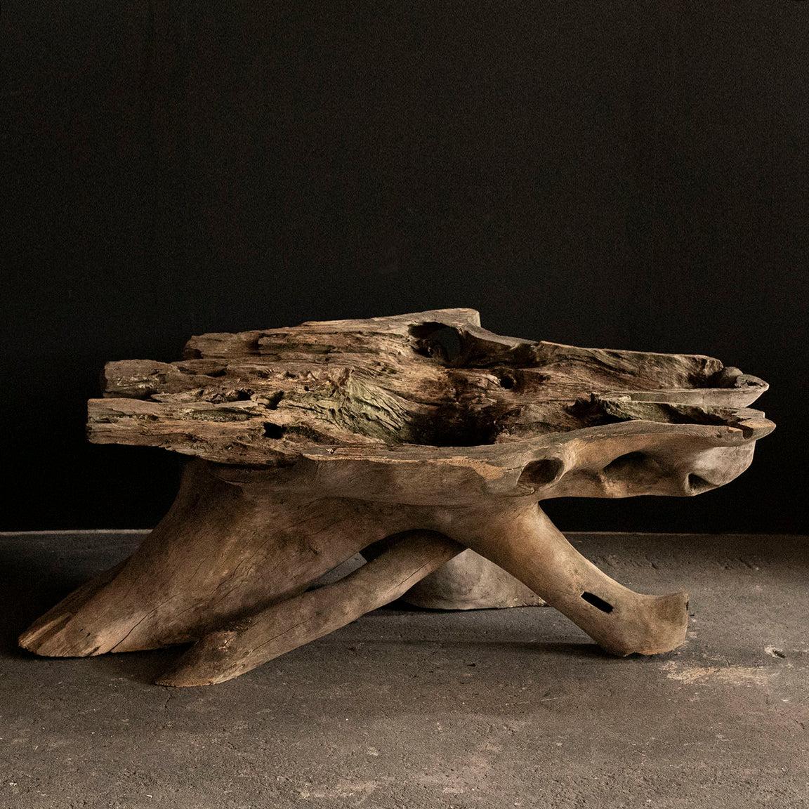 20th Century Primitive Large Wooden Object from France